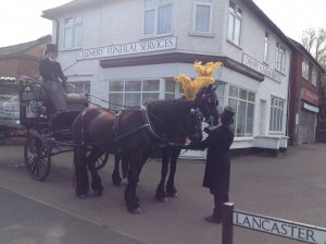 Horse Drawn at our Premises